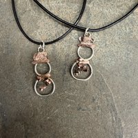 Snowman Necklace