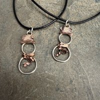 Snowman Necklace