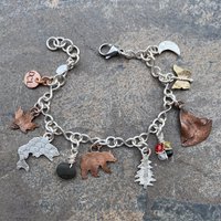 Deep Creek Lake Themed Charm Bracelet