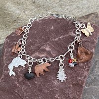 Deep Creek Lake Themed Charm Bracelet