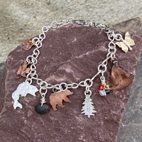 Deep Creek Lake Themed Charm Bracelet