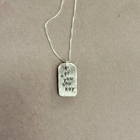 “Eff You See Kay” necklace