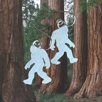 Bigfoot Sasquatch Earrings