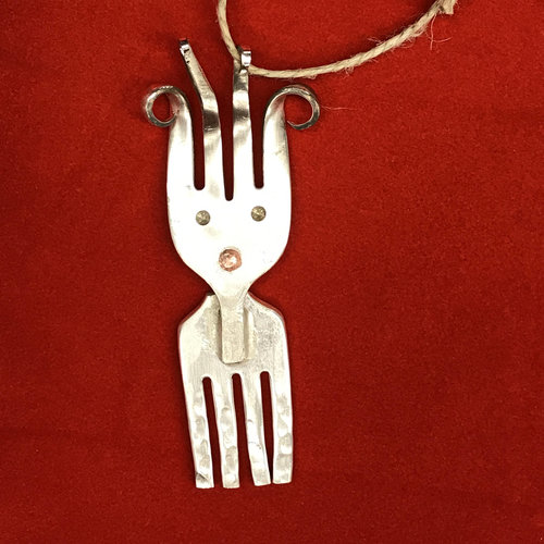 fork deer ornament