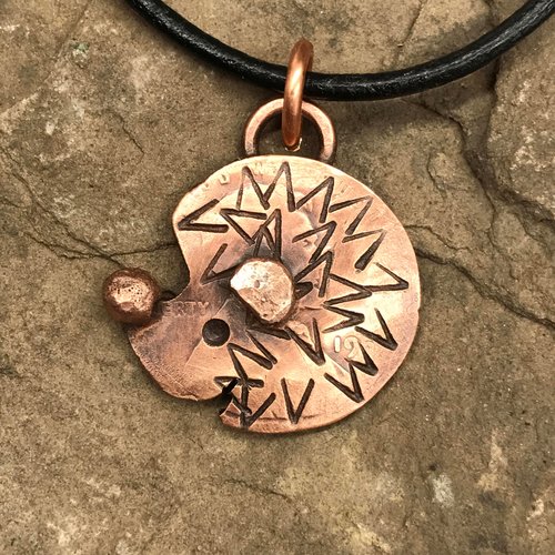 penny hedgehog necklace