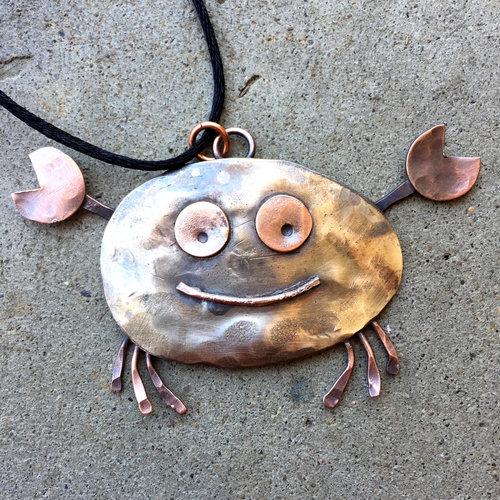 spoon crab ornament