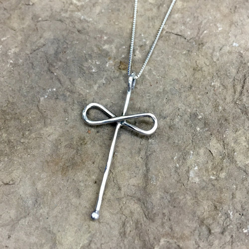 Sterling Diaconal Cross.