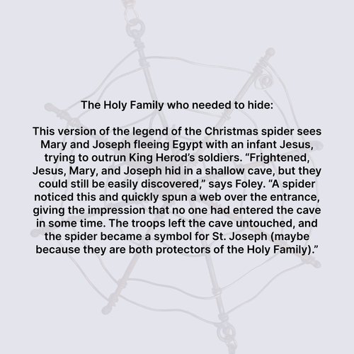 Copper Spider Web Ornament